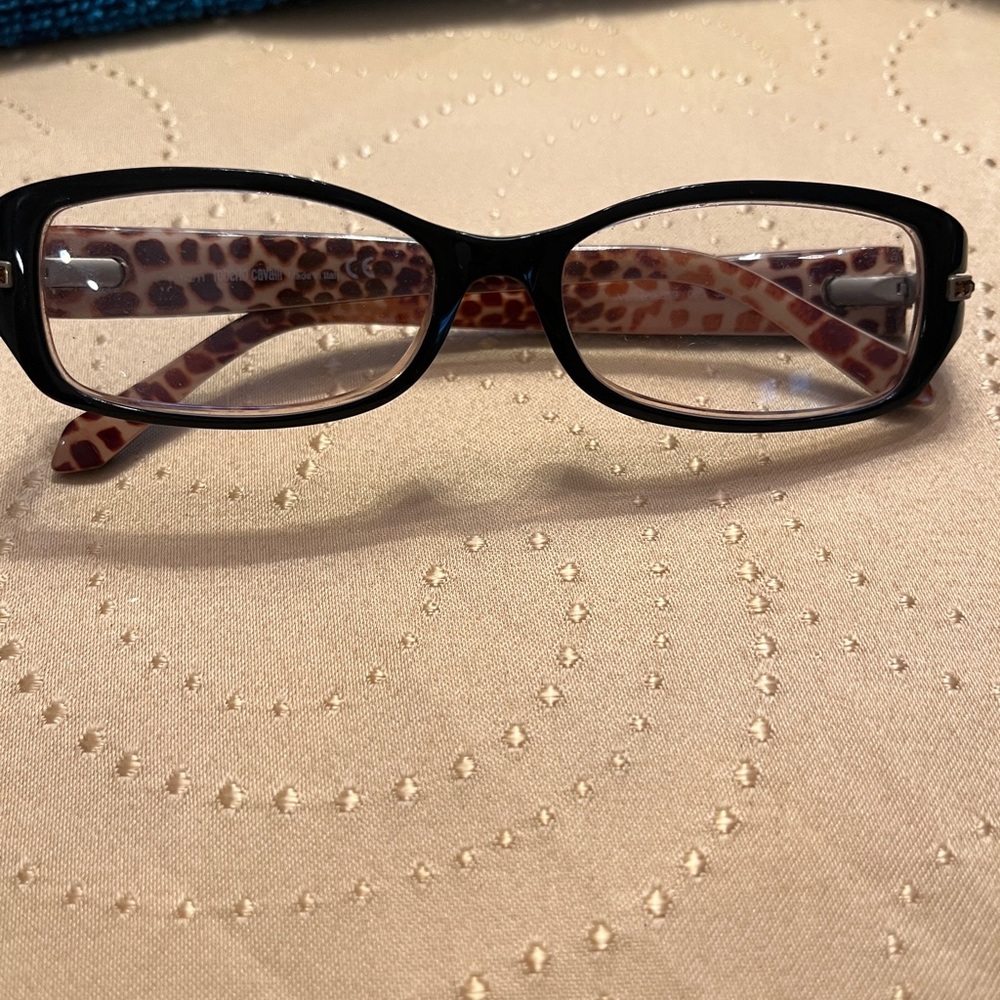 Roberto Cavalli Black and Brown Glasses